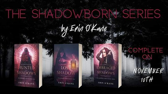 Congrats <a href="/erin/">Erin Caton</a>.okane.author on your new release! I can't believe the end of the Shadowborn series is here, but you did a phenomenal job with the last book, Embraced by Shadows!

If you are looking for a 🔥🔥🔥 series, check this trilogy out! It has alpha shifters, demons, witch…