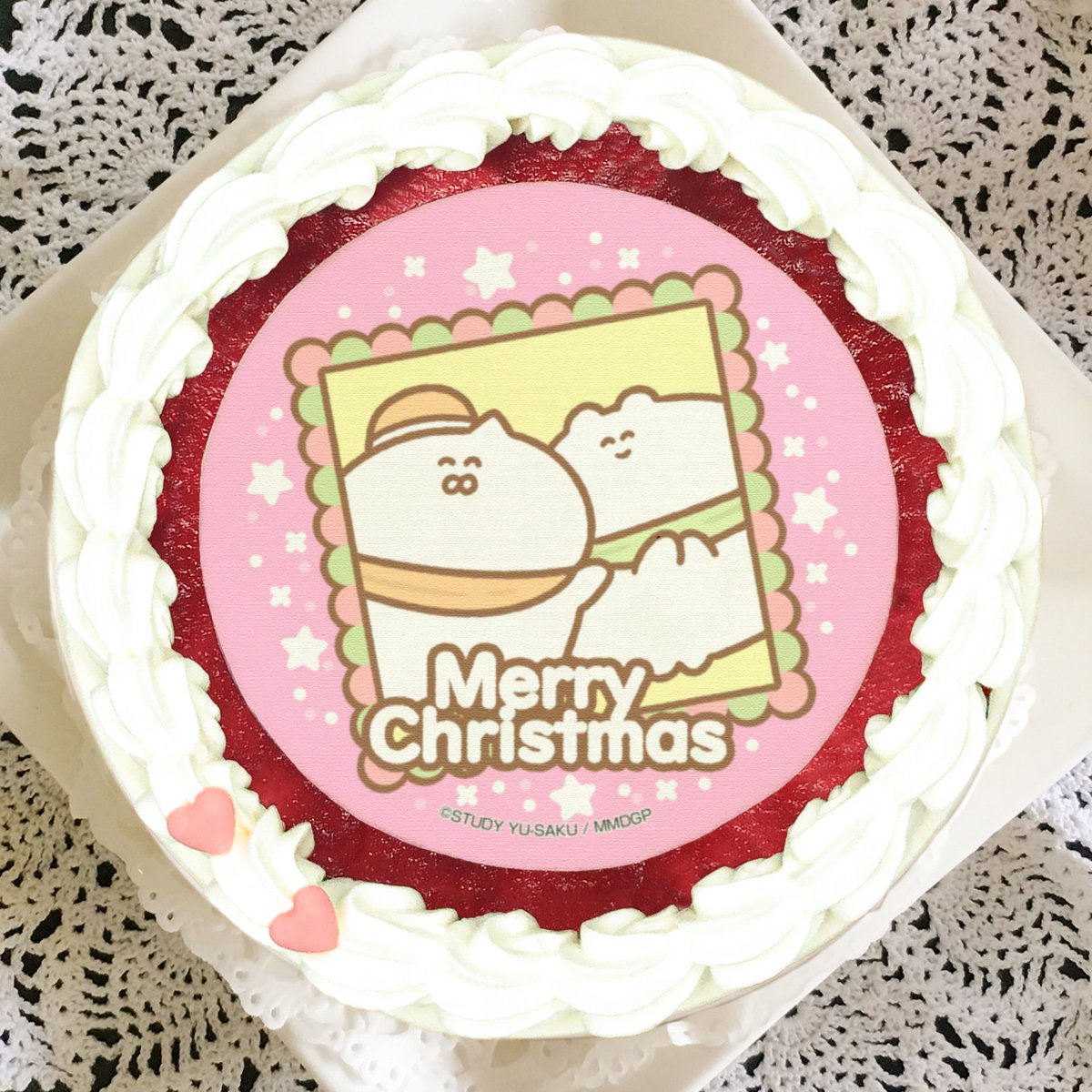 プリロール公式 キャラケーキ マカロン Pa Twitter Study優作 クリスマスケーキご予約受付中 Study優作氏のキュートなイラストを使用した全4種のxmasケーキが登場 ケーキと同じデザインの特典缶バッジ付き 早期ご予約割引は本日最終日 この機会