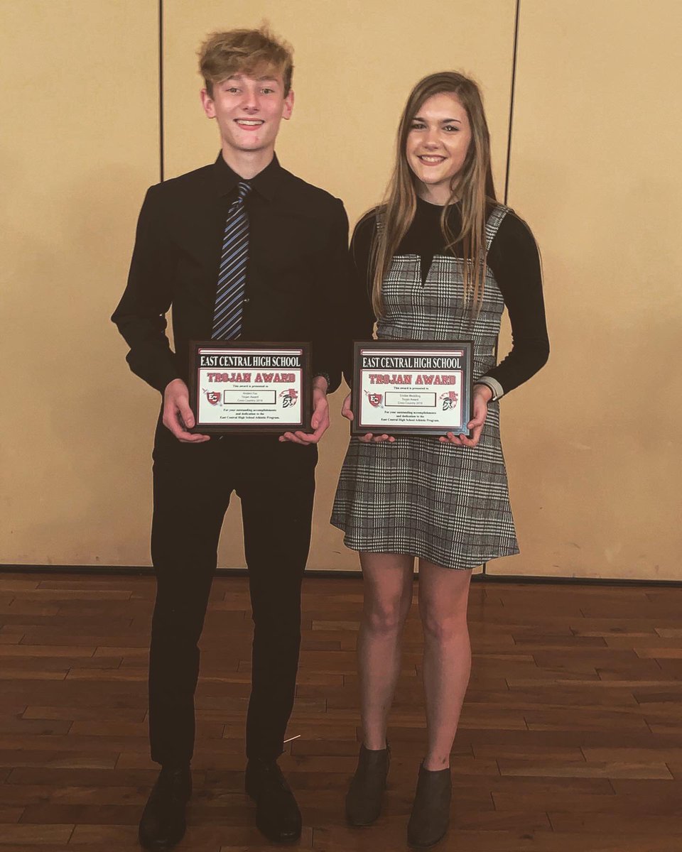 Congratulations to Anders Fox and Emilee Wedding for earning this year’s Trojan Award!