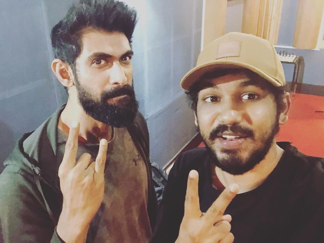 VffVishal's tweet photo. For the first time ever, @RanaDaggubati raps 😎for the telugu version of #LightsCameraAction 

#ActionIn5Days 
#RanaSingsForAction

@tridentartsoffl @tamannaahspeaks @AishwaryaLeksh4 @iYogiBabu @hiphoptamizha @puri_akanksha @Kabirduhansingh @Muzik247in @VishalKOfficial https://t.co/xXEgYFRgXA