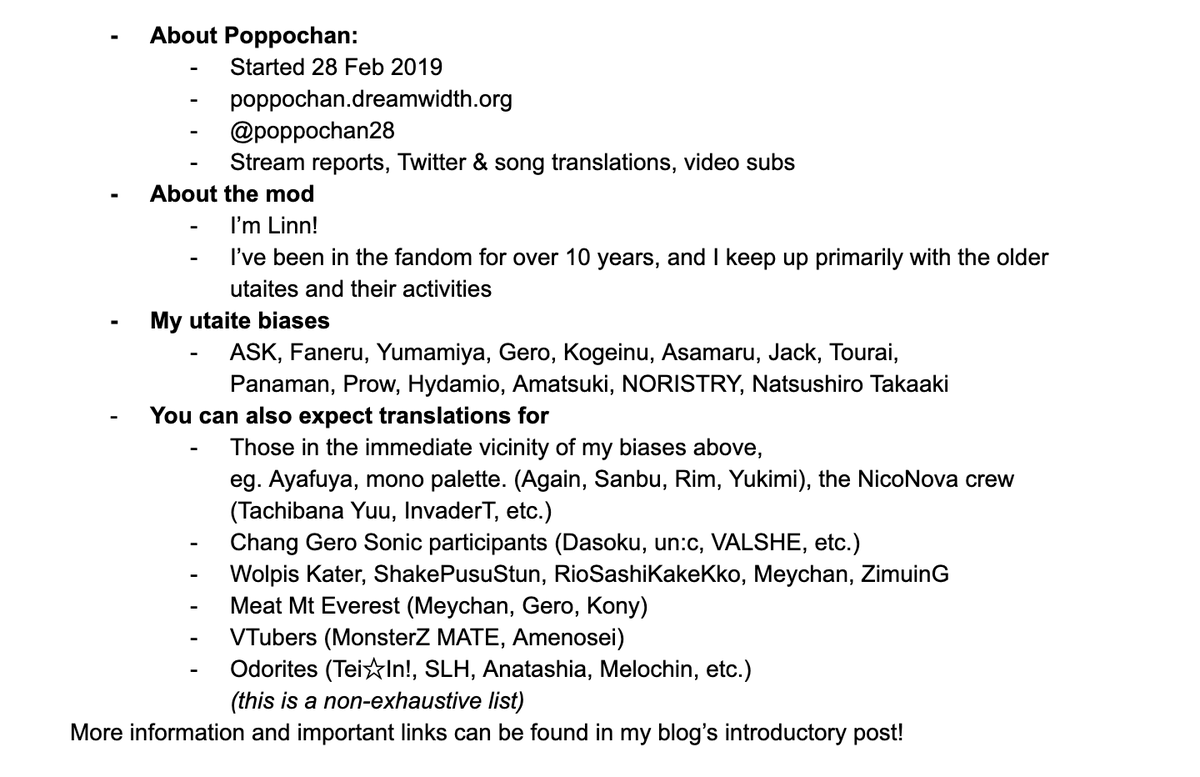 poppochan28's tweet photo. 【Introduction】Welcome to Poppochan! 【Guidelines】

(My blog's introductory post: https://t.co/7CtpaKXilp) https://t.co/P3VTe87Ylq