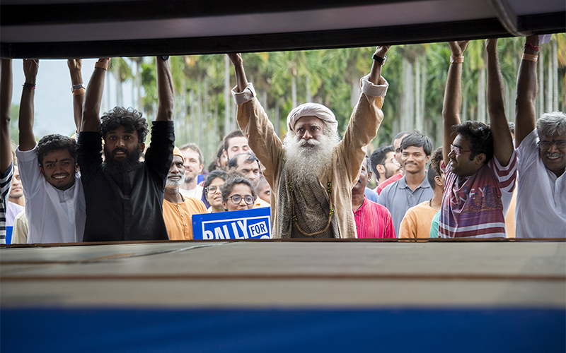 Nothing wonderful is ever going to happen unless we actively make it happen. #SadhguruQuotes