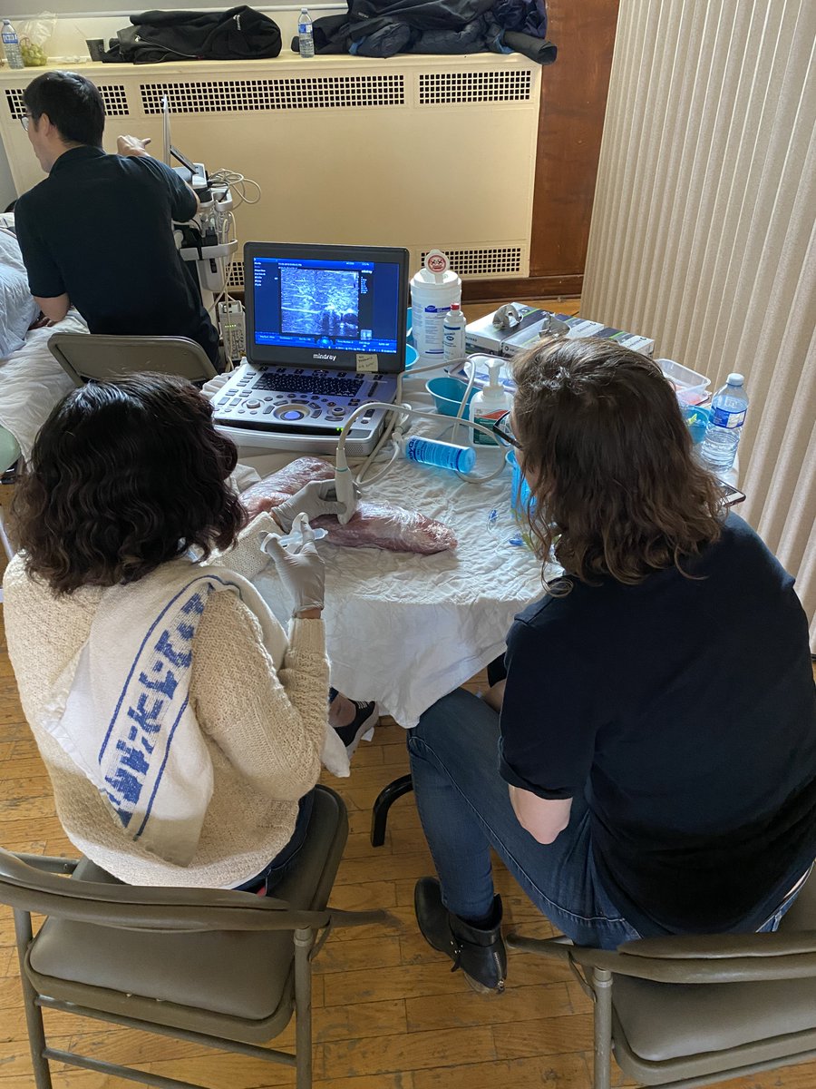 JoelTurnerEM's tweet photo. Sold out inaugural ultrasound-guided nerve block course! #epocusessentials Thank you to some amazing teachers who made it such a success! @laurieMcGillEM @EDE_blog @GenDallaire @uOttawamwoo @fullcode93 #PoCUS @CAEP_EUC @cuttingEDjgh @McGillDeptEM https://t.co/w6jhqO9NEz