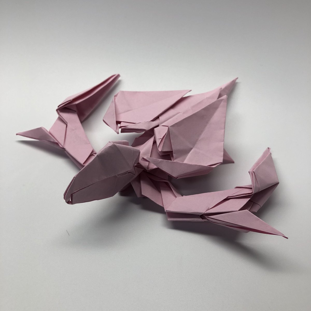 りょうすけ 組み立て折神工房assembly Origami Workshop 作品no 213 ウミガメ 13枚 テーマ ウミガメ カメの甲羅のようなパーツが完成したので そこからの発想力を働かせてできた作品です 折り紙 オリジナル折り紙 オリジナル作品