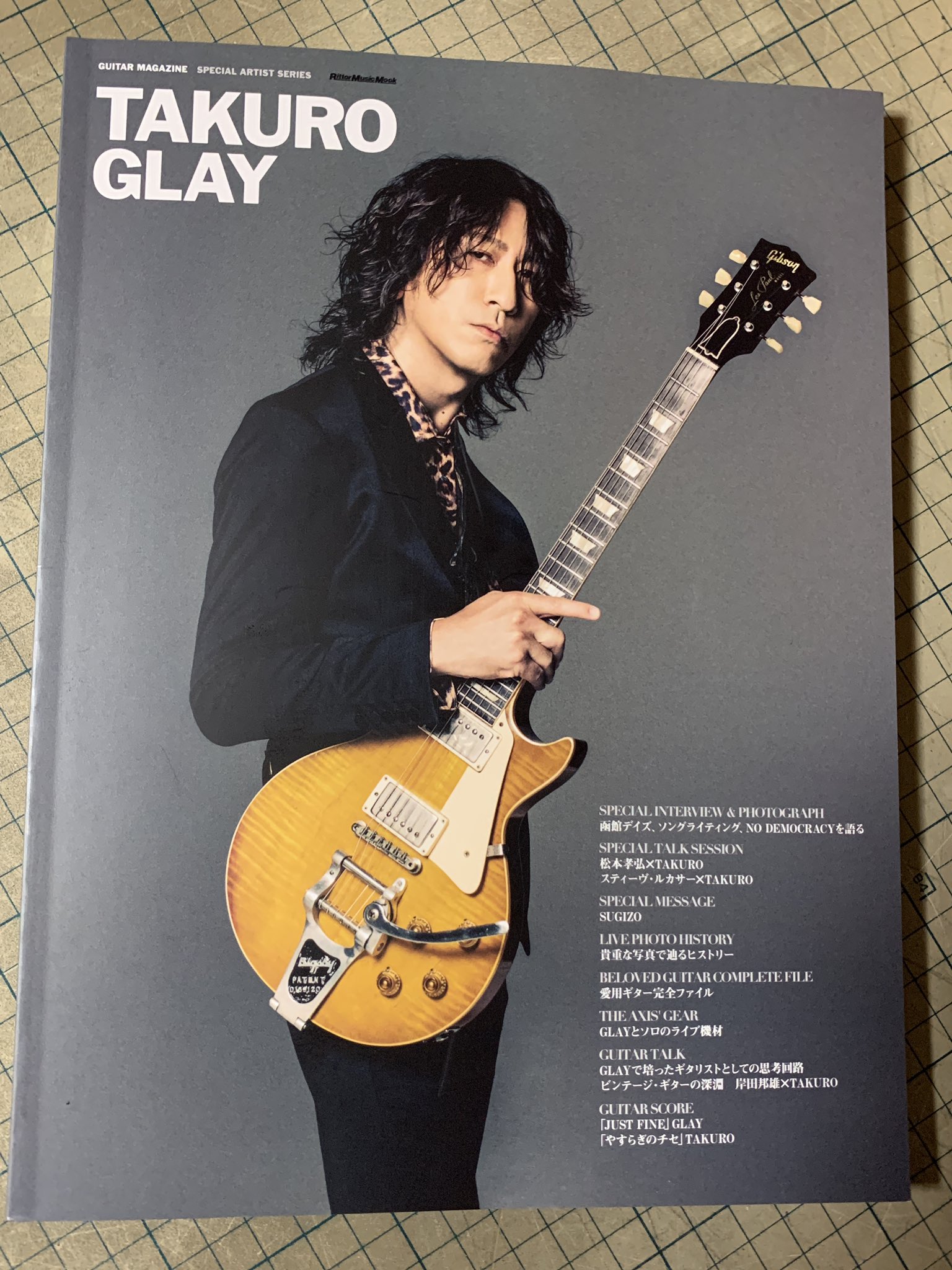 GLAY TAKURO同着 Nancy ギターストラップ