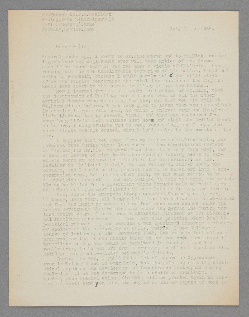 CardiffCurator's tweet image. Rediscovering the Past: The Tomlin Archive provides a powerful insight into post-WW2 life. Delve into the world of John Read le Brockton Tomlin (1864-1954), one of the most highly-respected shell collectors of his time
museum.wales/blog/2019-10-2… #MolluscMonday