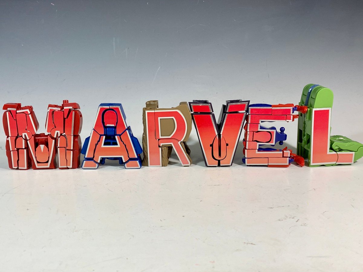 3Fアメコミ】「超変換!!もじバケる MARVEL COMPLETE BOX」が入荷しま