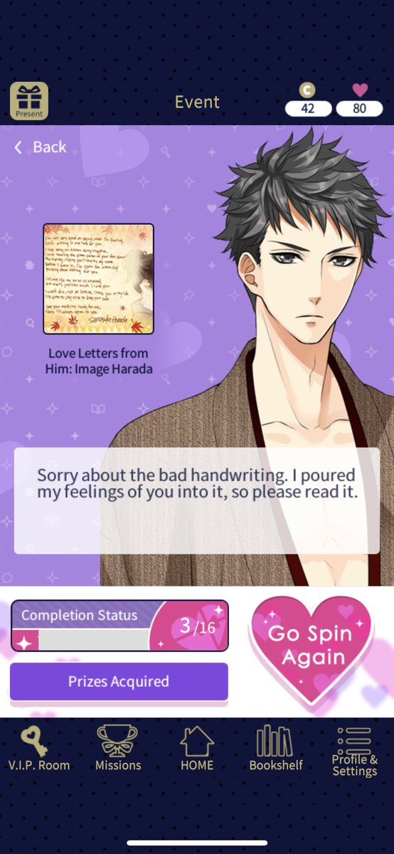 RubyLeeRayyy's tweet photo. Feeling blessed by the 3 free pulls! I got the GOLD!!!! Then Kondo (trash man) and a letter from Harada! Thanks Voltage! 😍 What 3 did you guys get?!
#Love365 #EOSCOL https://t.co/FCHqDrmbzk