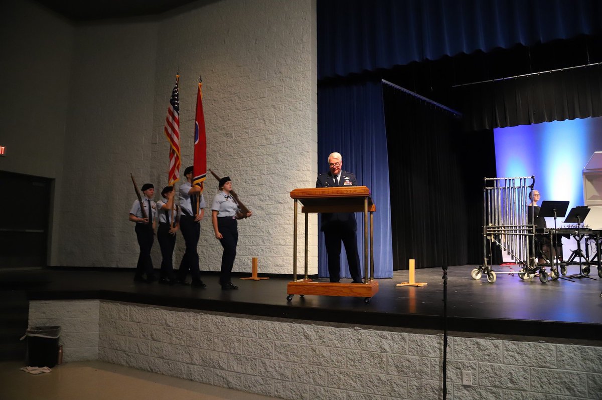 BenChannell7's tweet photo. Fantastic Veterans’ Concert by the LHS Wind Ensemble!  Such fine musicians in this group! A great night honoring our Nation’s Veterans! https://t.co/qAfhGvrjWA