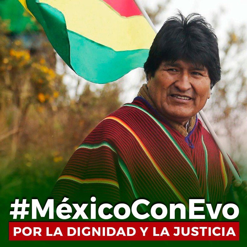 rocionahle's tweet photo. Un golpe de estado nunca ha traído beneficio  alguno al pueblo victimado, al contrario, dolor y sufrimiento serán la consecuencia. 
Lamentable el uso de la  fuerza contra @evoespueblo , un gran retroceso para el pueblo de Bolivia. 
#MéxicoConEvo https://t.co/xyAjKiQA3L