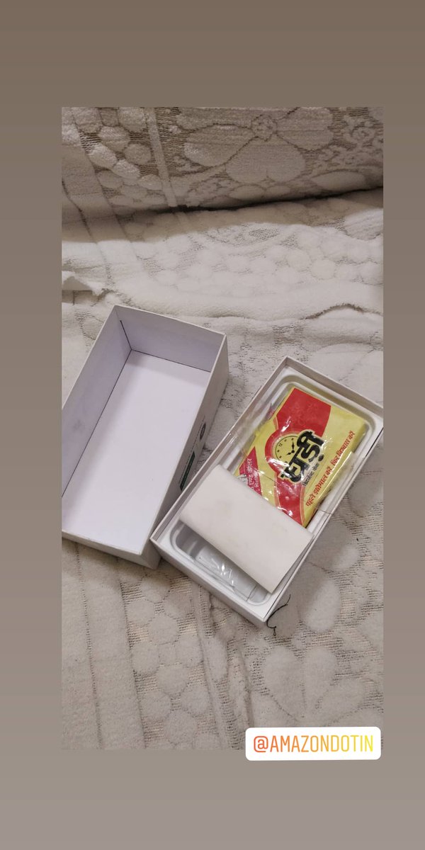 VasuAW's tweet photo. Called @amazon yesterday and the customer care is like "are you sure you got a soap"

The scammers themselves are asking if we are one.

Shame on you @amazonindia8 for providing wid such services.

@AmazonHelp no help from ur side 2.

@amazon @awscloud @amazonIN @AmazonINoffers https://t.co/Iu5vcWSs23