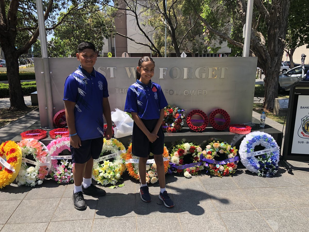 It was an honour to attend the Bankstown R&amp;SL Remembrance Day Service with our school captains. A great reflection time to remember the brave men and women who fought for our freedom and how we can make a difference in our communities <a href="/GreenacrePS/">Greenacre PS</a> #lestweforget
