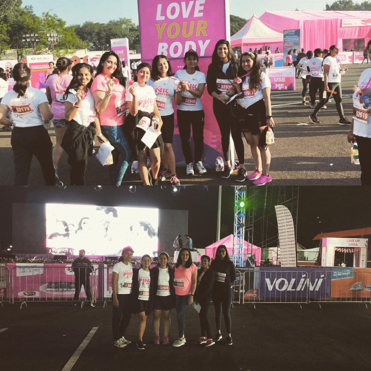 PuneSIMS's tweet photo. SIMS Yoddhas volunteered &ran at Pinkathon 2019-India's biggest marathon for women, creating awareness about breast cancer. SIMS Motto: Make a Difference. #sims.edu #pinkathon2019 #fightagainstcancer#makeadifference#yoddhas#simspune #siu https://t.co/xHm54hsIgI