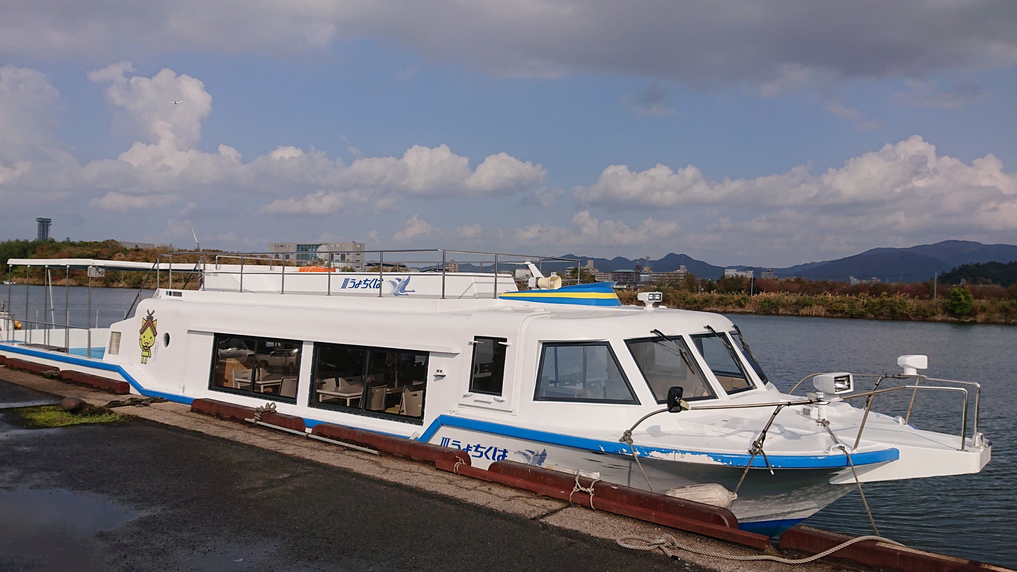 かず 宍道湖遊覧船に乗って宍道湖巡りを楽しみました T Co Foom96racg Twitter