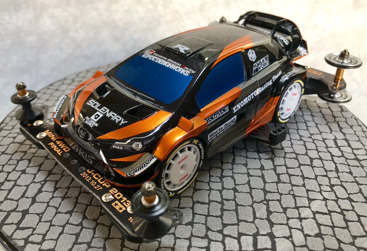 コンデレ】太陽さんの『ヤリスWRCプライベーター』😊👍🏻細かな箇所