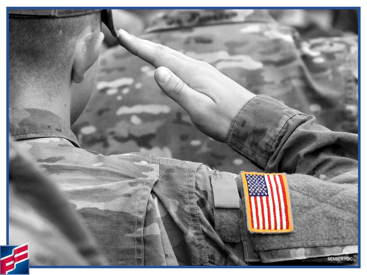 firstcitizens's tweet photo. We salute our veterans. Our offices and branches are closed for Veterans Day, but we’ll be back to regular hours tomorrow. And you can always access your account with Online &amp; Mobile Banking. https://t.co/FcicswkiwS