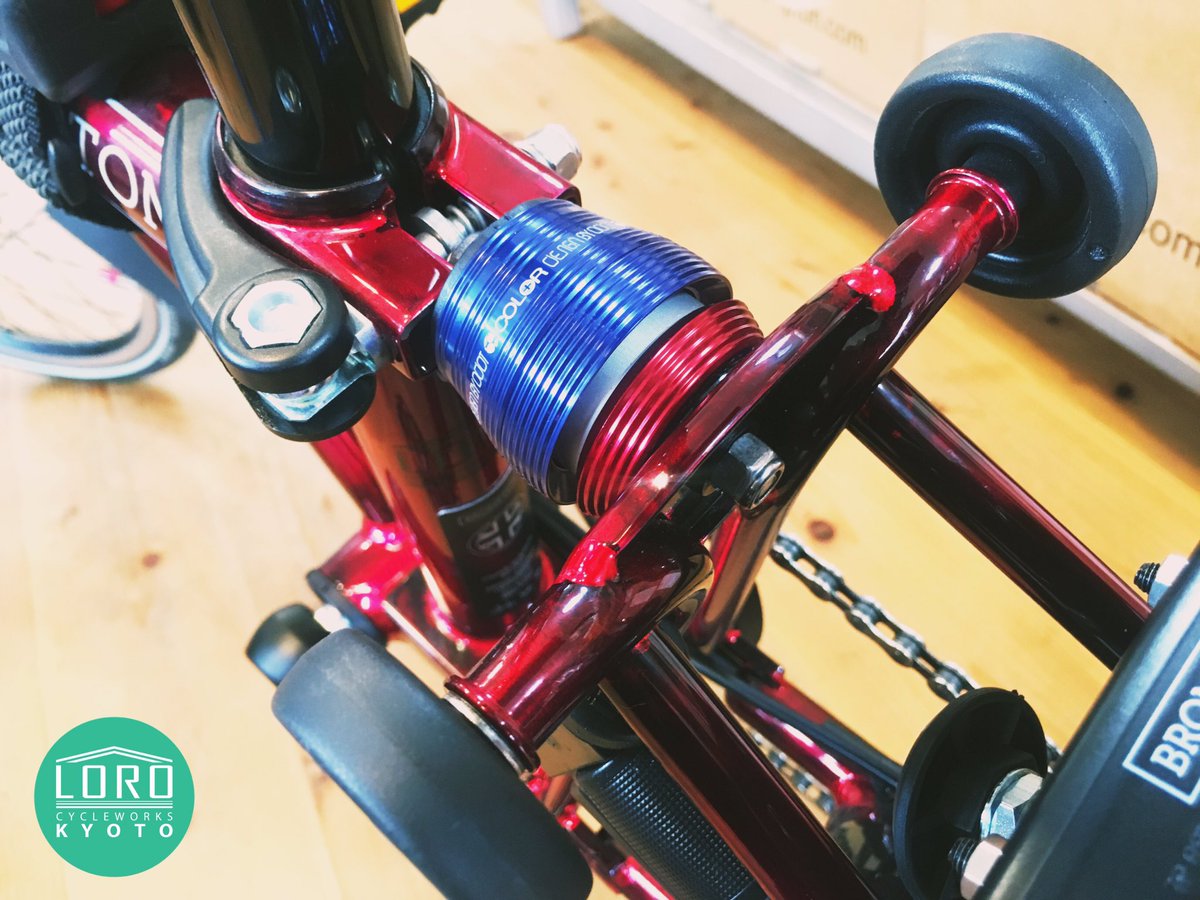 COLOR+ のブロンプトン 用サスペンションを👍👍✨✨ ・ 車体もパーツも