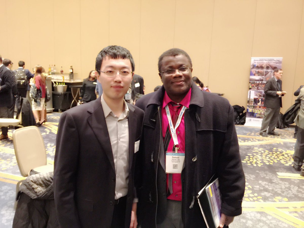 CCATPurdue's tweet image. Sikai "Sky" Chen, formerly a CCAT-student and now a @CCATPurdue post-doctoral fellow, received the @PurdueCE 2019 Best Dissertation Award for his outstanding research titled "Safety Implications of Roadway Design and Management".
Congratulations, Dr. Chen!
#BestDissertation
