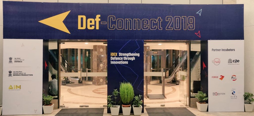 India_iDEX's tweet image. Stage set for #Defconnect 2019 at Pravasi Bharathi Kendra

Fostering Innovation and Technology Development for the Indian Defence and Aerospace

@DefProdnIndia @AIMtoInnovate @DefenceMinIndia @drajaykumar_ias @sjaju1 

@FORGE4Fauj @CIIEIndia @IITMIC @THubHyd @SINEIITB @_fitt2014