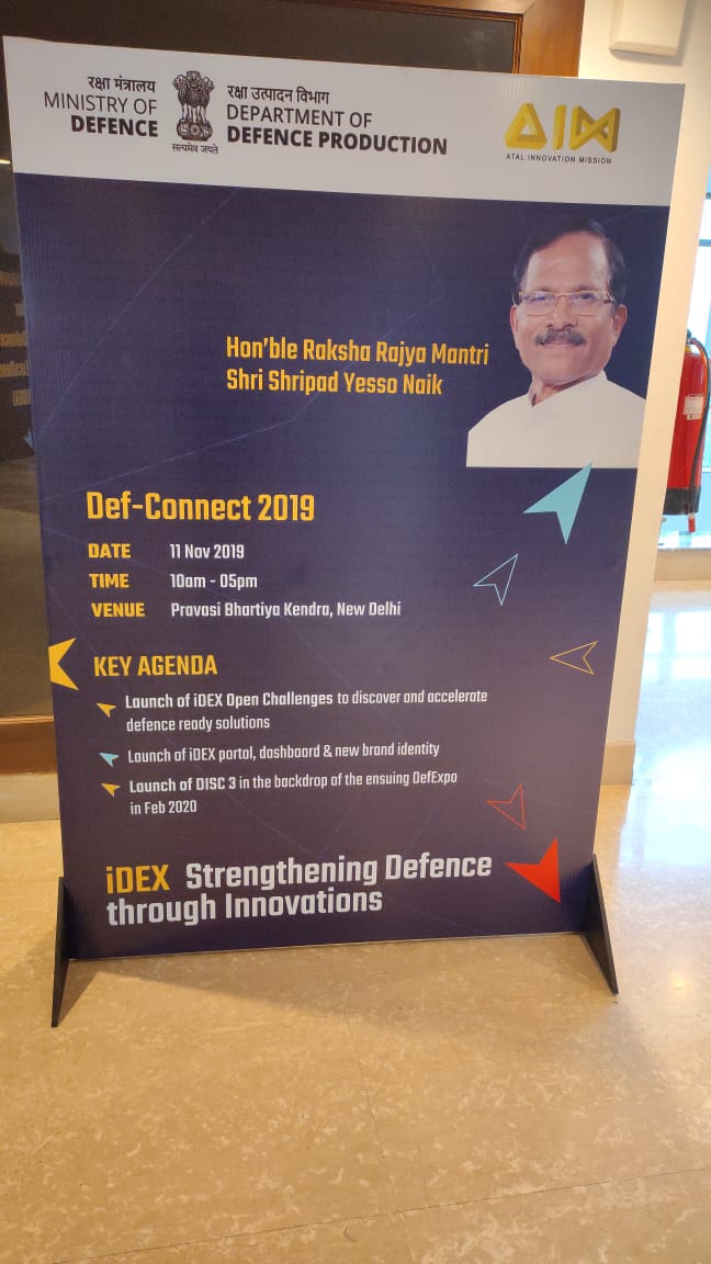 India_iDEX's tweet image. Stage set for #Defconnect 2019 at Pravasi Bharathi Kendra

Fostering Innovation and Technology Development for the Indian Defence and Aerospace

@DefProdnIndia @AIMtoInnovate @DefenceMinIndia @drajaykumar_ias @sjaju1 

@FORGE4Fauj @CIIEIndia @IITMIC @THubHyd @SINEIITB @_fitt2014
