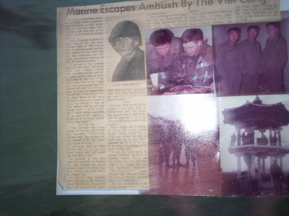 johnnywhattha's tweet photo. Clifford Henry Bell USMC we miss you and honor the service that we hold in our hearts and lifes you changed and effected in good and years in law enforcement  your USMC heart had shined through ,,, Rest in Peace dad ,, https://t.co/ROzj5GuLgK