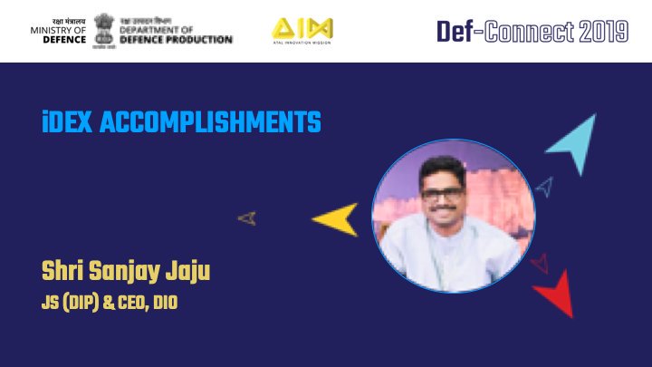 FORGE4Fauj's tweet image. Keynote by @sjaju1 Joint Secretary of @DefProdnIndia on iDEX an Open Innovation Platform for Indian Defence and Aerospace ecosystem at #Defconnect 2019

@India_iDEX @DefProdnIndia @AIMtoInnovate @FORGE_FORCE