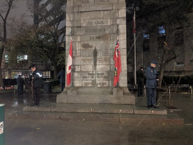 wettiglab's tweet photo. Each year for the last 9 years I have supervised cadets as they have stood vigil overnight from Nov 10 - Nov 11.  They have always inspired me but never more than now as I have the privilege to be their commanding officer.  BZ @80SpitfireRCACS and @1596RCACC.  #RemembranceDay2019 https://t.co/X6o2DWokf7