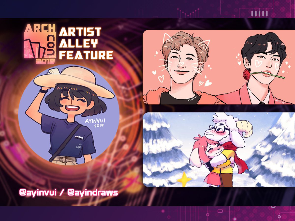 archconcebu's tweet photo. Introducing our individual lineup for this year's Artist Alley! Say hello to @ayinvui, an illustrator who will be selling prints, stickers, keychains, and pins! Fancy what you see? Head over to her booth this November 16 and 17 at the Convention Hall of J Centre Mall. https://t.co/Uf5lLanUIP