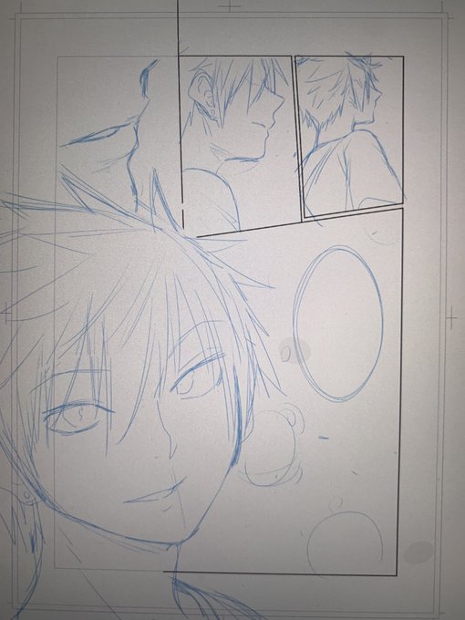 少女漫画風にしてもらったアシさんとのコラボ。
ペン入れのくせ消せてるといいのだけど… 