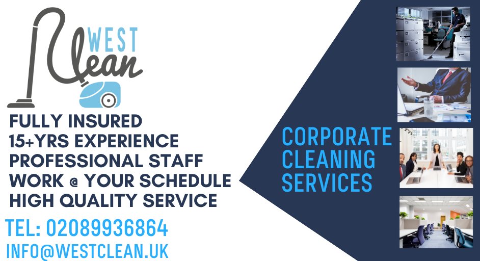 WestClean1's tweet photo. #MondayMotivation LETS GO! 👔👩‍💼 #officemanagers #officemanagers 👋 #westclean are here for ALL your #officecleaning services! 
Tel:02089936864 🧼 https://t.co/qxIdHLxuU8