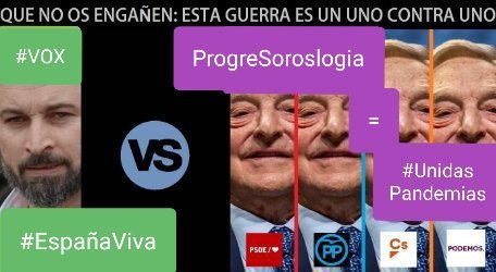 biejetita's tweet photo. @LaFallaras Esta es la Verdadera cara de los "Progres" #Comunismo encubierto, #ExtremaIzquierda blanqueada, a los que los #Polles del #GeneroTonto veneran.
ODIO, CENSURA, MISERIA, GULAGS, MUERTE y TOTALITARISMO todo lo contrario a los Fachas que hemos VOTADO a #VOX #PorEspañaDeLEY
#VoxDias https://t.co/oMITOJT5kU