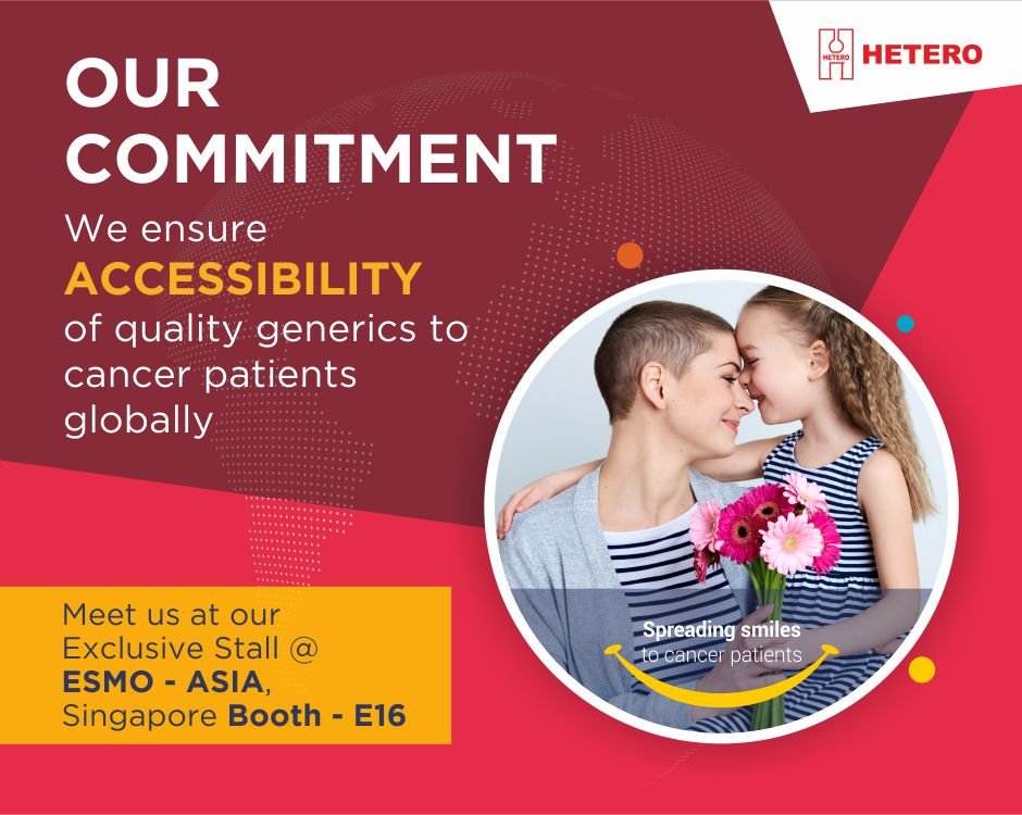heteroofficial's tweet photo. We at Hetero are always committed to making high-quality anti-cancer generic drugs accessible to more patients who need them.
#HeteroOncology #Cancerpatients #Cancerdrugavailability #Brandedgenerics #ESMOSingapore #ESMOAsia #Generics #Hetero #Quality #Commitment https://t.co/JDYi82Qdgb