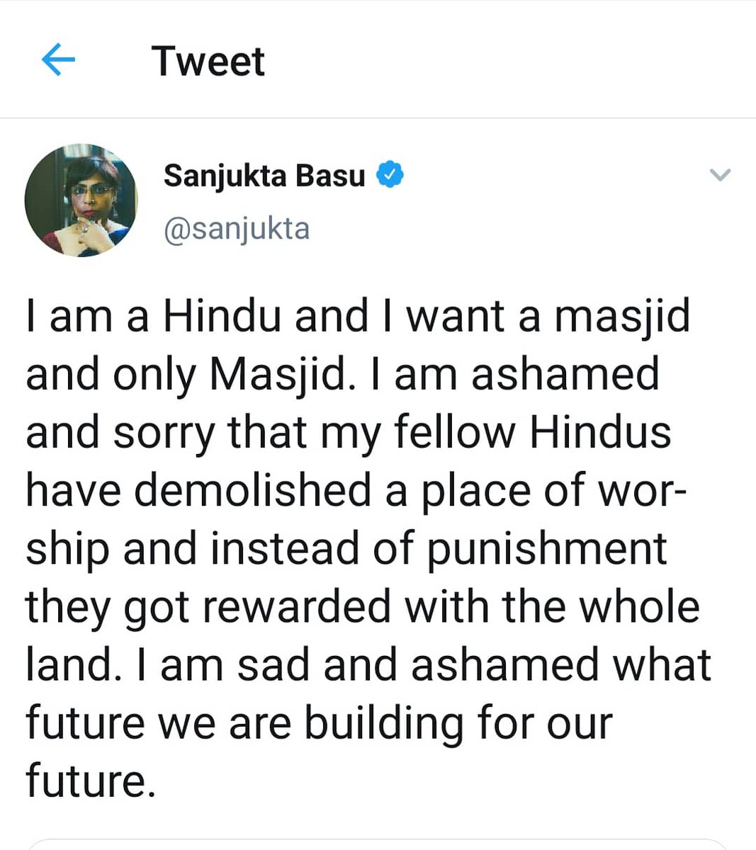 AkbarOwaisi_MIM's tweet image. Views Of Non-Muslims On #AYODHYAVERDICT (#BabriMasjidverdict) #AyodhyaJudgment @asadowaisi