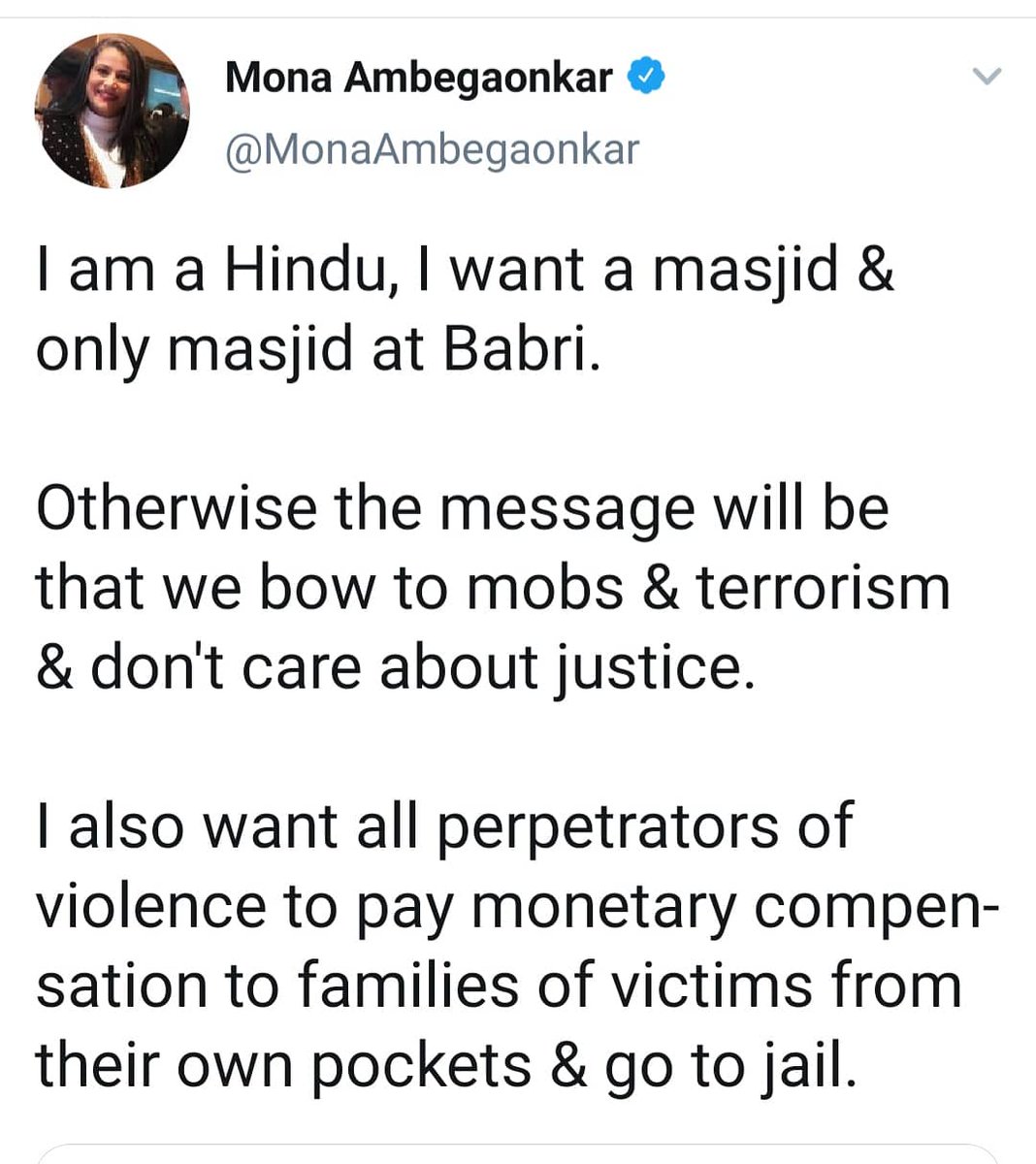 AkbarOwaisi_MIM's tweet image. Views Of Non-Muslims On #AYODHYAVERDICT (#BabriMasjidverdict) #AyodhyaJudgment @asadowaisi