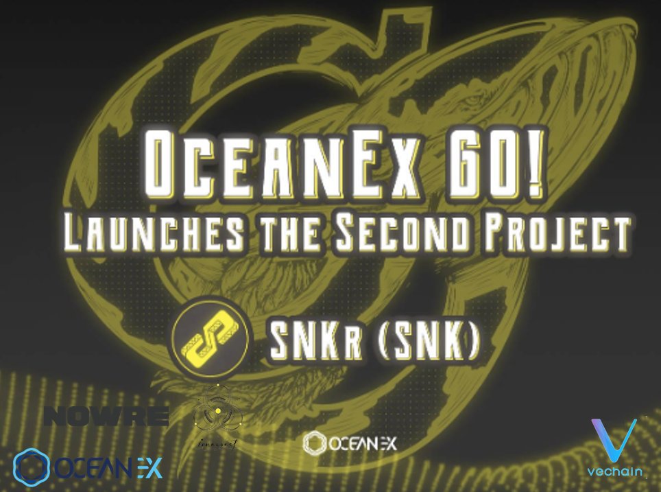 roy_noom's tweet photo. #SNKr Forms a Strategic Partnership with #VeChain
And becomes #OceanEx`s 2nd #OceanGo project
$SNK $VET $OCE $BTC $ETH $XRP $LTC $BCH $IOST
#ICO #IEO #STO #Launchpad
https://t.co/e5T3Irl7oj https://t.co/2P2OuQxdt0
