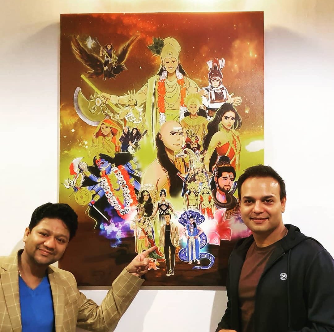 sktorigins's tweet photo. A truly priceless gift from @initinmgupta, a founder member of our swastik family, actually we started even before swastik was born :)), one of the sharpest creative minds in our country and a pillar that holds the whole family together!!! https://t.co/QwVZnVX0QQ