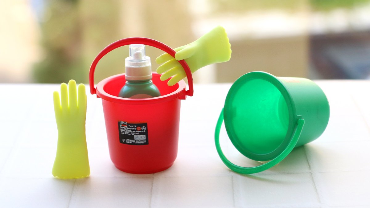 本格お掃除道具のカプセルトイ🧹「ホームクリーン」ミニチュア