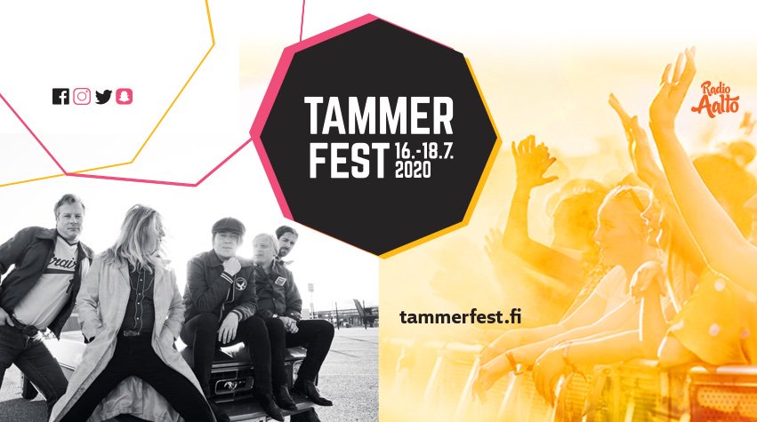 Tammerfestin ensimmäinen artistikiinnitys on julkaistu. Lavalla ensi kesänä nähdään ja kuullaan legendaarinen Tehosekoitin! Early Bird-liput ovat nyt myynnissä Tiketissä ja lippu.fissä. Hanki omasi ja varmistat paikkasi ensi kesän Tammerfestissä 2020!