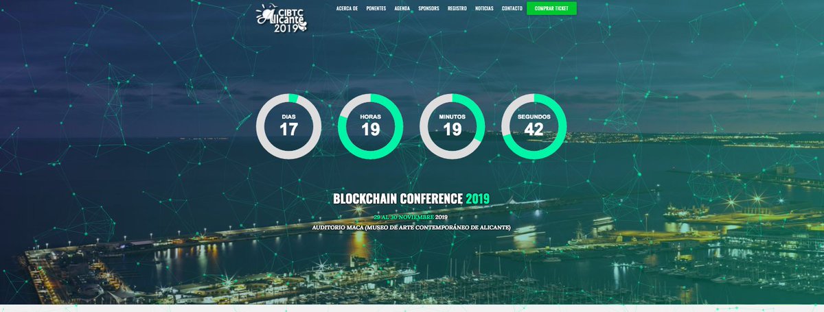 DeFi_LaB's tweet photo. Conoce la agenda del Congreso #Blockchain #CIBTC2019 en #Alicante el 29 y 30 noviembre
Ven a conocer a
@raullopezgn de @Coinmotion
@javierbitcoin de @bit2me y @tikebit
@Arturo_J_M de @CRESIOcoin
Oscar @territoriobtc
@juanencripto @ruljaimemaestre @gotoalberto @BlockchainALC https://t.co/phhcvbX3BD