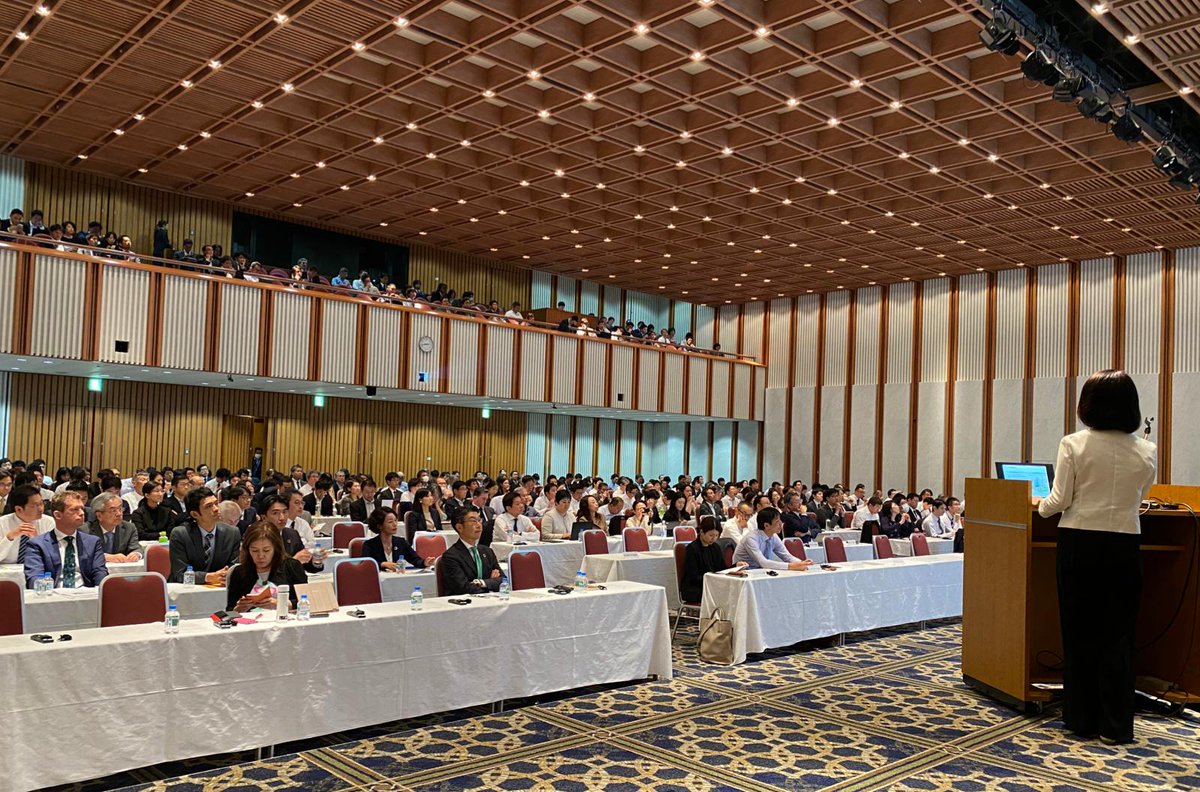 A full house for our 2019 #GRESBResults event this morning in #Tokyo!