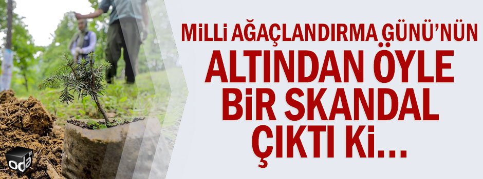 Milli Ağaçlandırma Günü’nün altından öyle bir skandal çıktı ki…
odatv.com/milli-agacland…