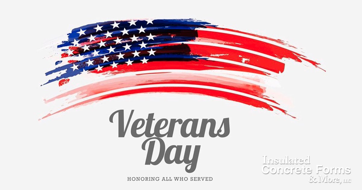 ICFandMoreOK's tweet photo. Thank you to all who served to protect our Freedom...from all of us at Insulated Concrete Forms and More...

#VeteransDay #MemorialDay #RemembranceDay https://t.co/0pzURv1ILk