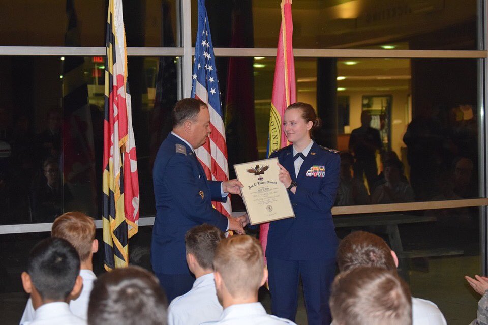 MARCC_CAP's tweet photo. C/Lt Col Serena Meyer received her Eaker at St Mary’s Squadron on Thursday evening. Congratulations. https://t.co/mhUdH3JGsn