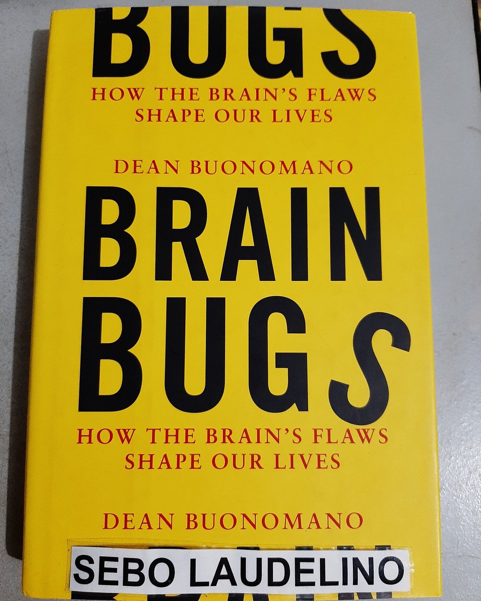 Sebodasarvores's tweet image. Dica de livro loja virtual: "Brain Bugs" de Dean Buonomano R$ 20,00 💸+ frete.
Link para compra: estantevirtual.com.br/mod_perl/info.…
Edição em inglês.
#dicadelivro #brainbugs #DeanBuonomano #psicologia #bugs #cerebrohumano #memoria #amolivros #amoler #sebolaudelino #SegundaDetremuraSDV