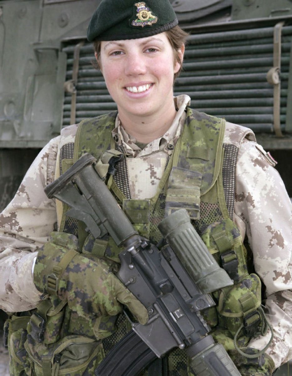 She was born in Madang, Papua New Guinea. She was Canada’s daughter.Her troops would follow her anywhere.Whose smile to compareTo the morning sun.Not that we did compareBut we do compare Now that she's gone.We lost her in Afghanistan.Captain Nichola Goddard is Us. 