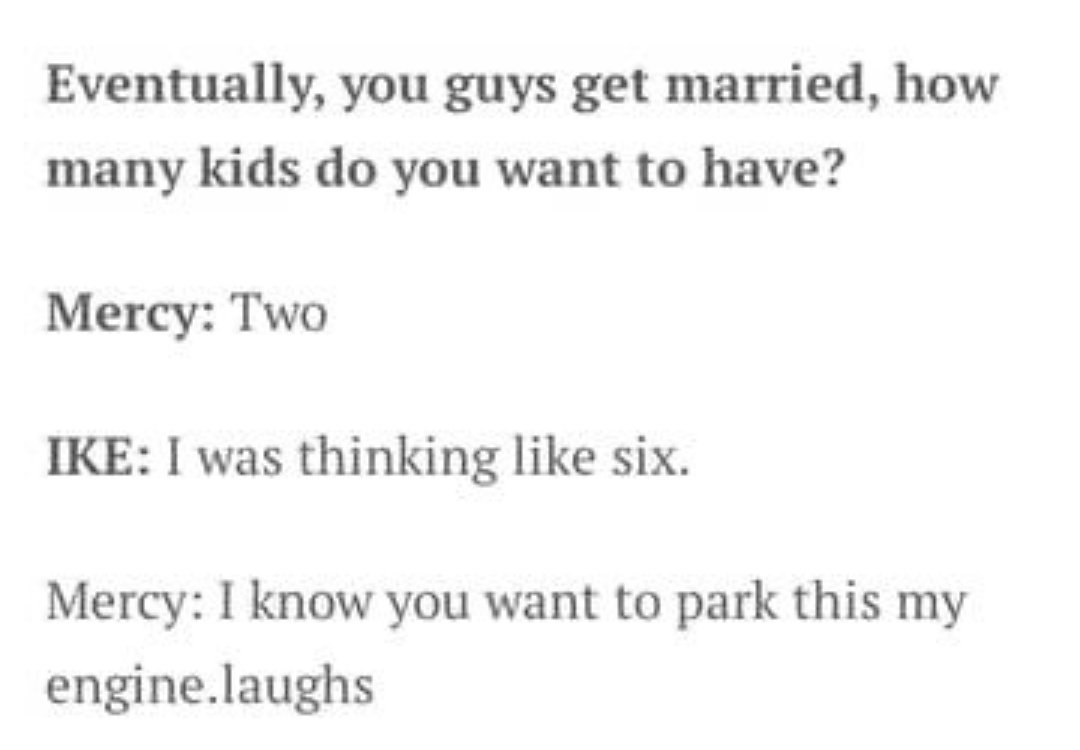 tinkerbellar3's tweet image. #Merike interview giving me joy💃😱💃... @Iam_IkeOnyema no park d vehicle biko,d car is on d Lord's  work ....D engine na Brand new😂😂
#PrayforMercy #MerikeForLife #MerIkeBrokeTheInternet