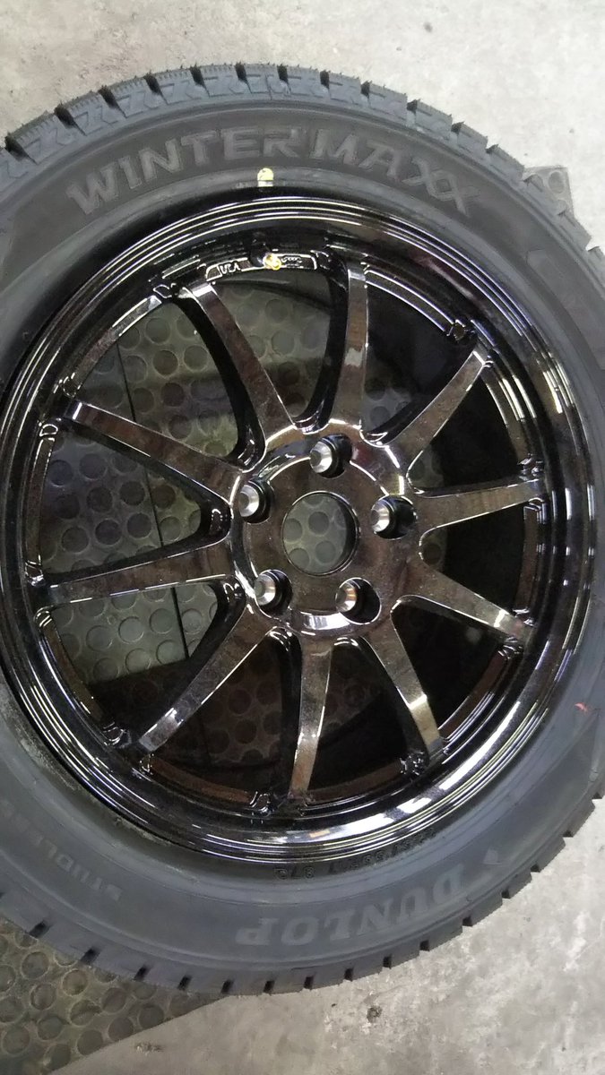 轟 Body アルミホイール カラーチェンジ ブラック マットブロンズ ホイール ホイール塗装 ホイール修理 ホイールリペア ホイールカラーチェンジ 色替え マットブロンズ 技術講習 起業 新潟県 新潟市西蒲区 轟body T Co U9utmainik