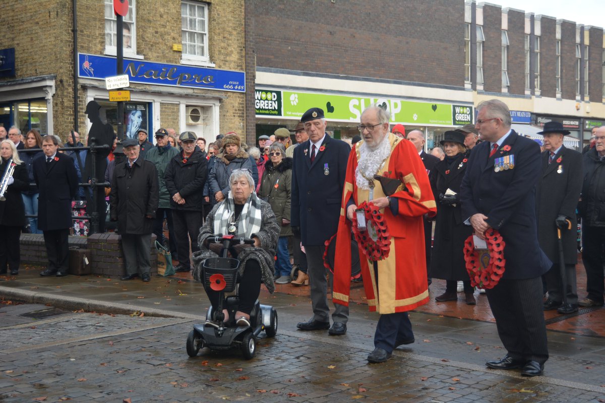 MikeRouse3's tweet photo. Thank you to the RBL, the Revd Chris Hill, all helpers and supporters who joined us today at the Ely war memorial at 11 to pay our respects. We will remember them. Thank you Lauren Rouse for the photos. https://t.co/wjp8ZsTVPL