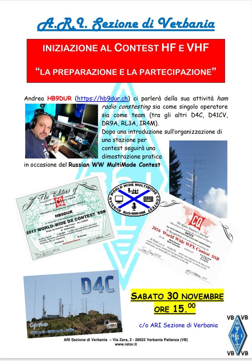 hb9dur's tweet photo. Se volete invitare nuovi amici... #hf #vhf #hfcontesting #hamradio https://t.co/KHZSvdMCRN