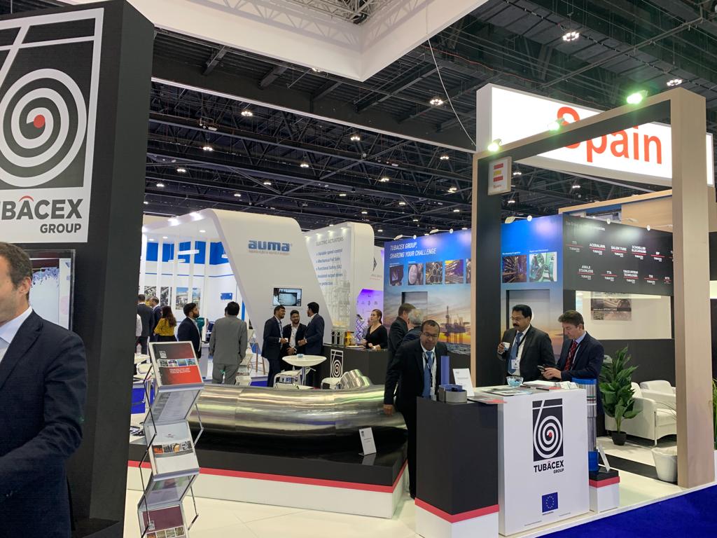 FluidexSpain's tweet photo. ADIPEC 2019 Are you coming? Don't forget to visit TUBACEX booth – 9630. #Adipec #Adipec2019 #Oil&Gas #Petróleo #AbuDhabi #FluidHandlingSolutions #ManipulaciónDeFluidos #SpanishPavilion #PabellónEspañol #FLUIDEX #TUBACEX https://t.co/ZTTQ4NANfT